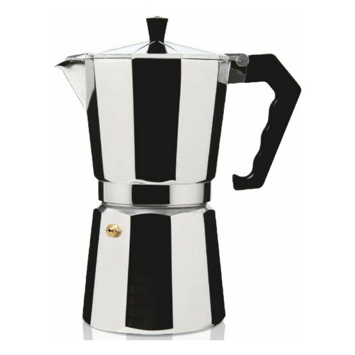 Cafetera Italiana Haeger Moka Aluminio