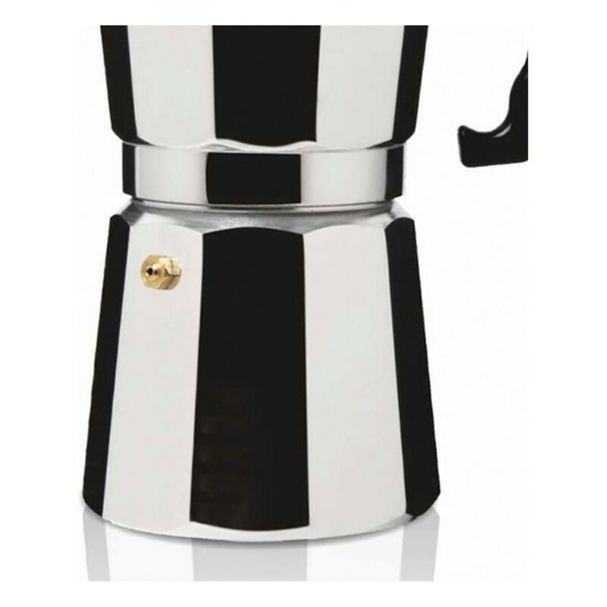 Italiensk Kaffekande Haeger Moka Aluminium